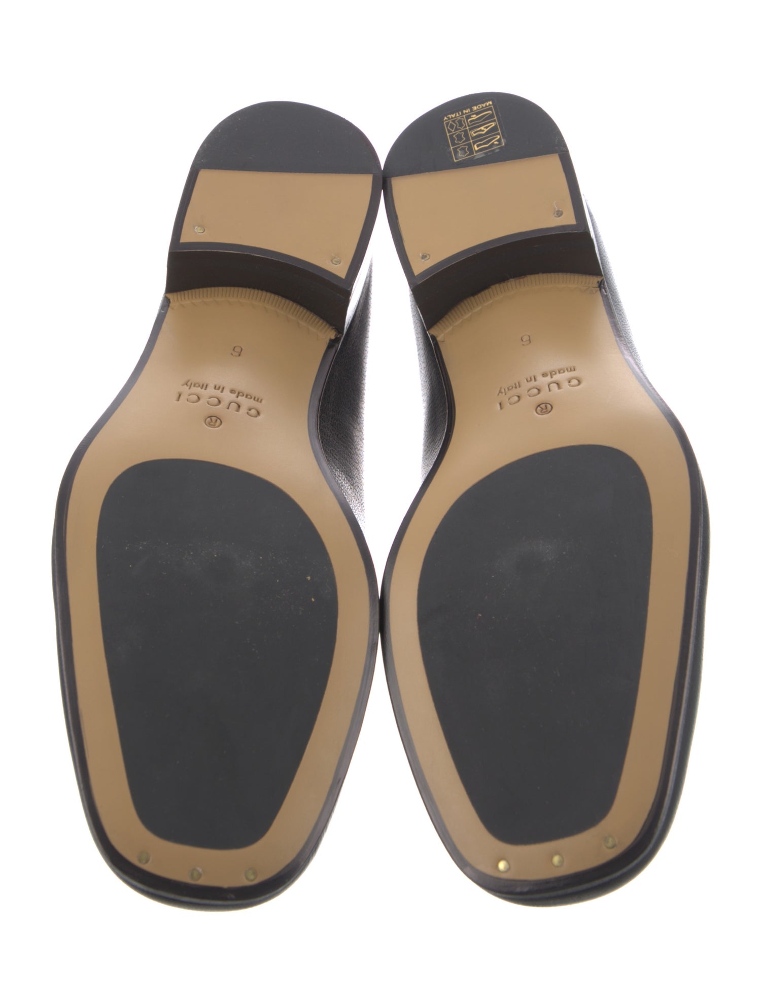 Gucci Leather Dress Loafers